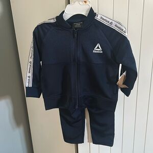 Reebok track suit dark blue 12 month